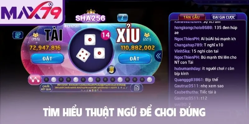 Tìm hiểu thuật ngữ để chơi đúng